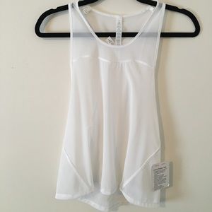 Lululemon Athletica sheer workout tank